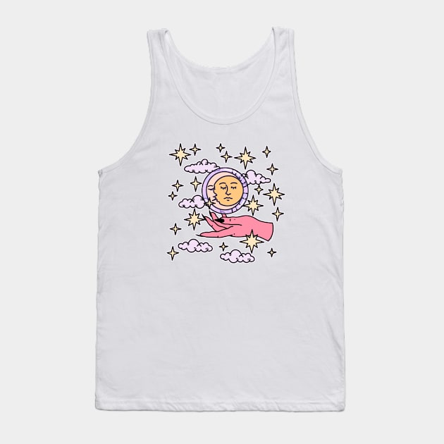 Sun & Moon Tank Top by chiaraLBart